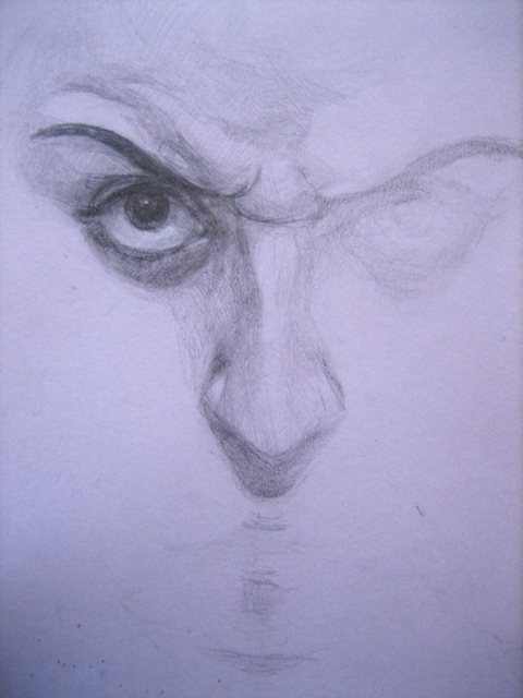Половин портрет || молив/pencil || 2004